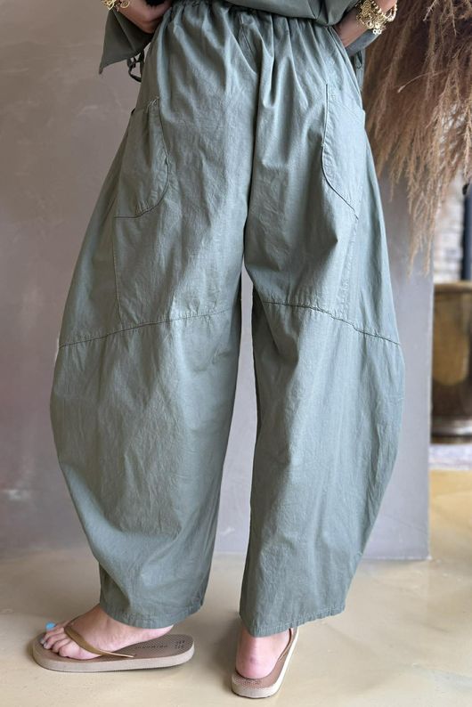 Paloma Classic Barrel Pant Soft Khaki